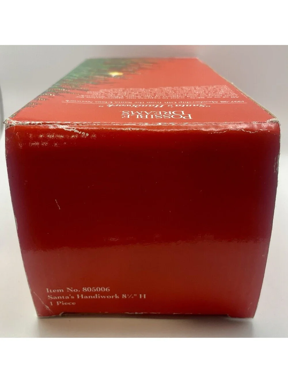 Clothtique Possible Dreams Santa's Handiwork 1997 #805006 Member Gift Exclusive